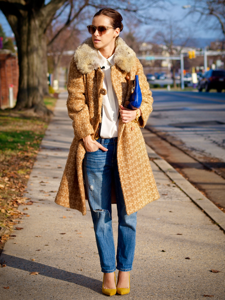 Patterned coat - BITTERSWEET COLOURS